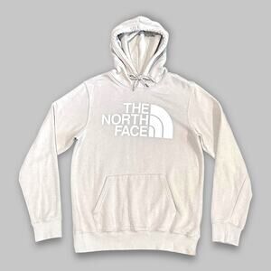 The North Face Beige Logo Pullover Hoodie Men’s Size Small